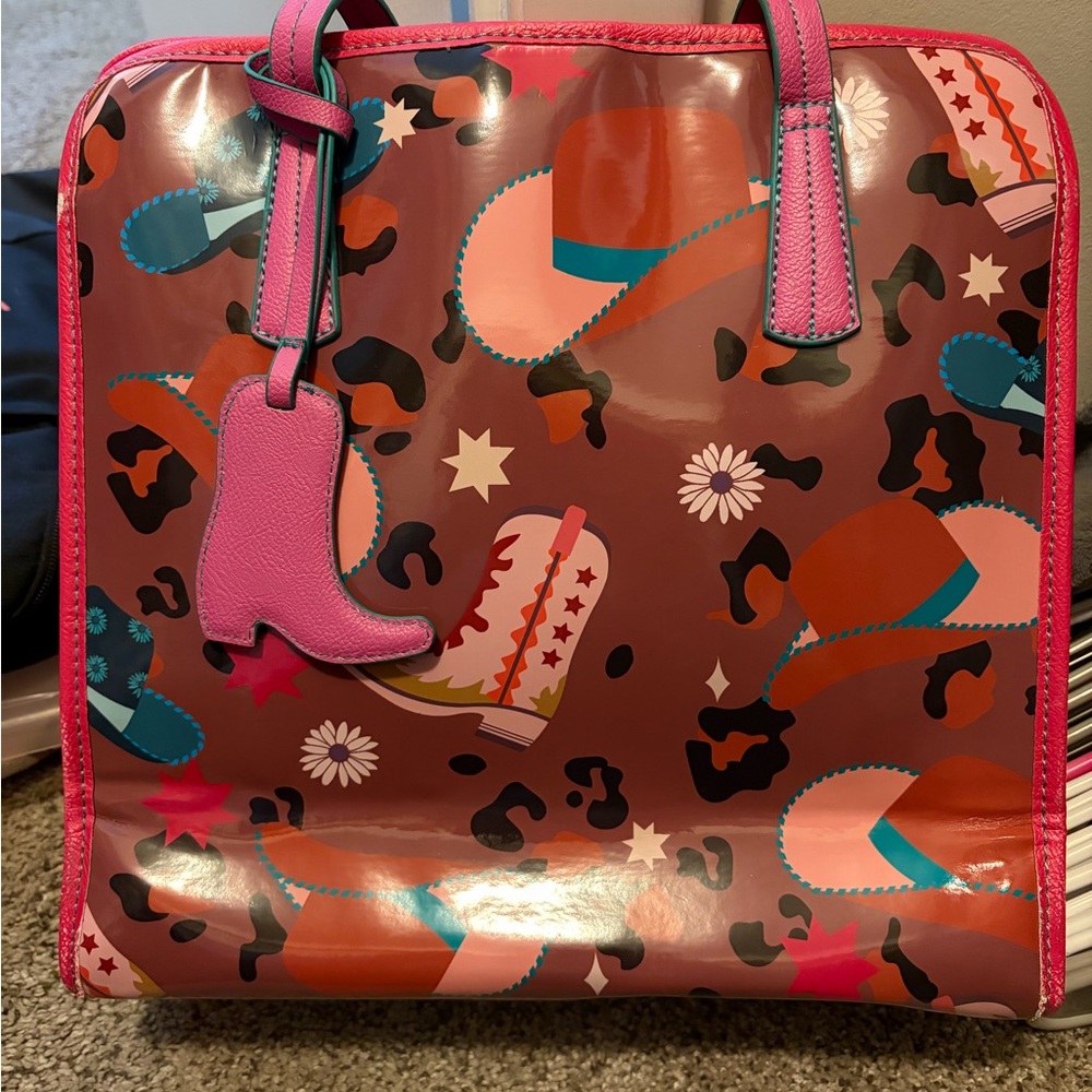 Cowgirl Chic Pink Tote Bag